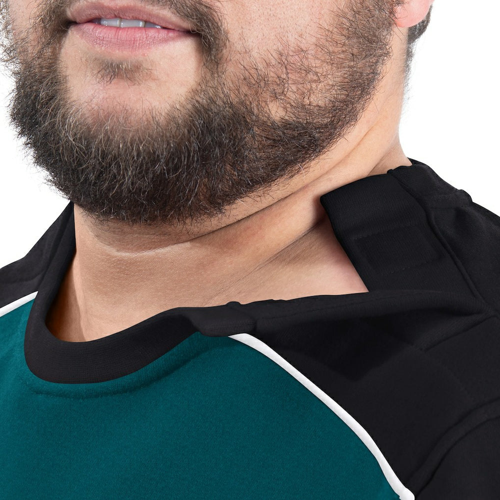 Philadelphia Eagles  G-III Sports by Carl Banks Adaptive Lord Stanley Crewneck Sweatshirt