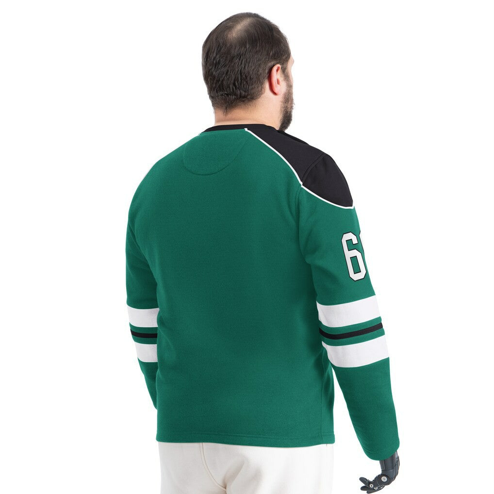 New York Jets  G-III Sports by Carl Banks Adaptive Lord Stanley Crewneck Sweatshirt