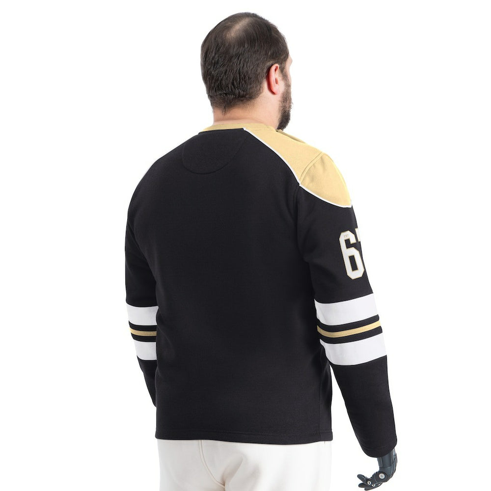 New Orleans Saints  G-III Sports by Carl Banks Adaptive Lord Stanley Crewneck Sweatshirt