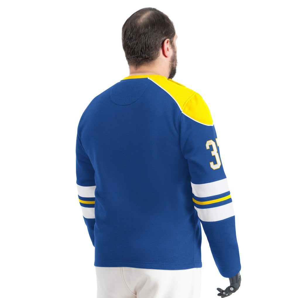 Los Angeles Rams  G-III Sports by Carl Banks Adaptive Lord Stanley Crewneck Sweatshirt