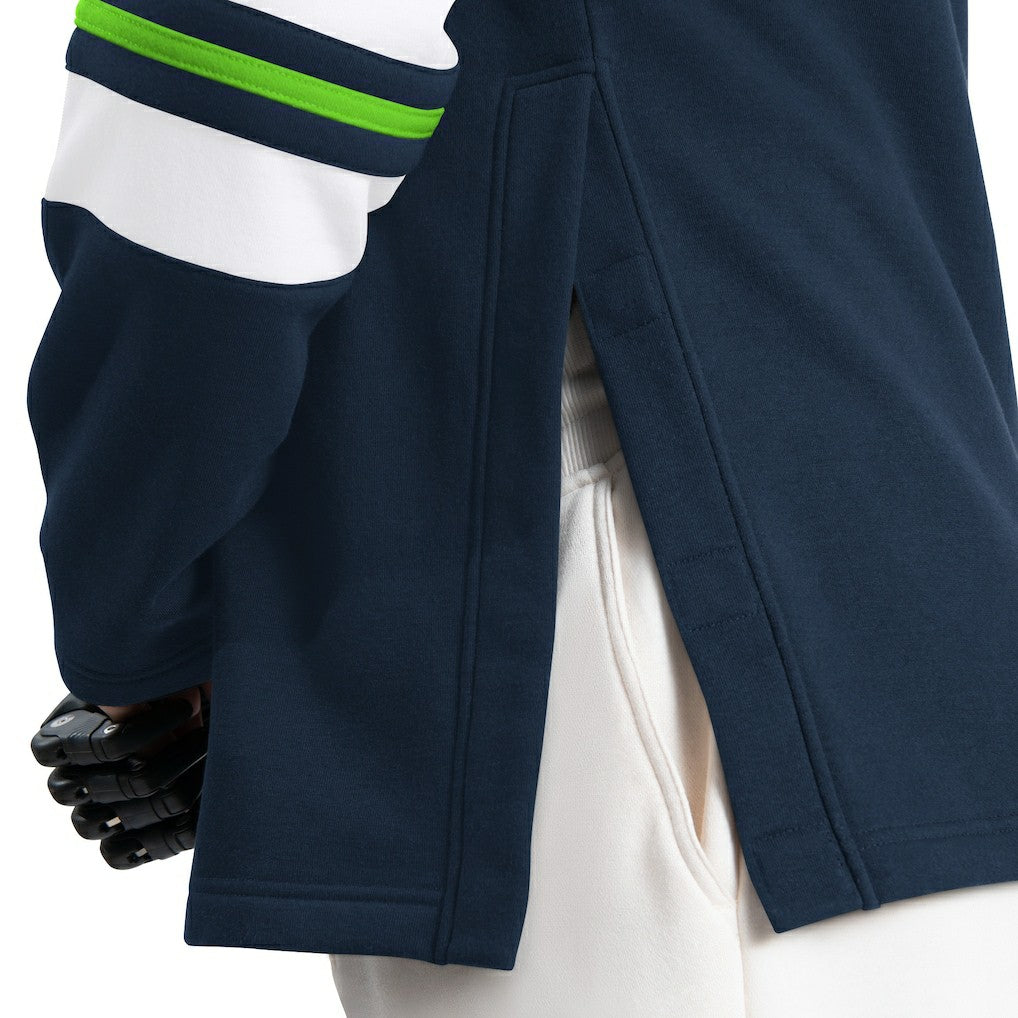 Seattle Seahawks  G-III Sports by Carl Banks Adaptive Lord Stanley Crewneck Sweatshirt