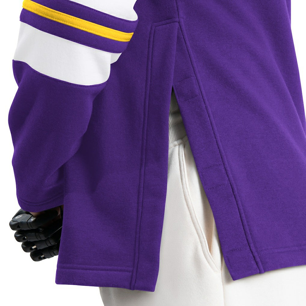 Minnesota Vikings  G-III Sports by Carl Banks Adaptive Lord Stanley Crewneck Sweatshirt