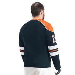 Chicago Bears  G-III Sports by Carl Banks Adaptive Lord Stanley Crewneck Sweatshirt