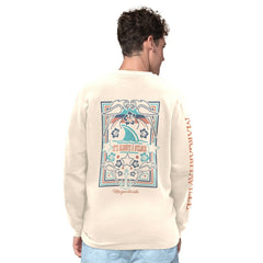 Baltimore Ravens  Margaritaville Five O'Clock Henley Long Sleeve T-Shirt