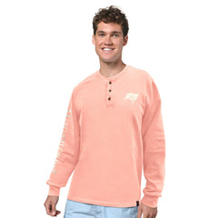 Tampa Bay Buccaneers  Margaritaville Five O'Clock Henley Long Sleeve T-Shirt
