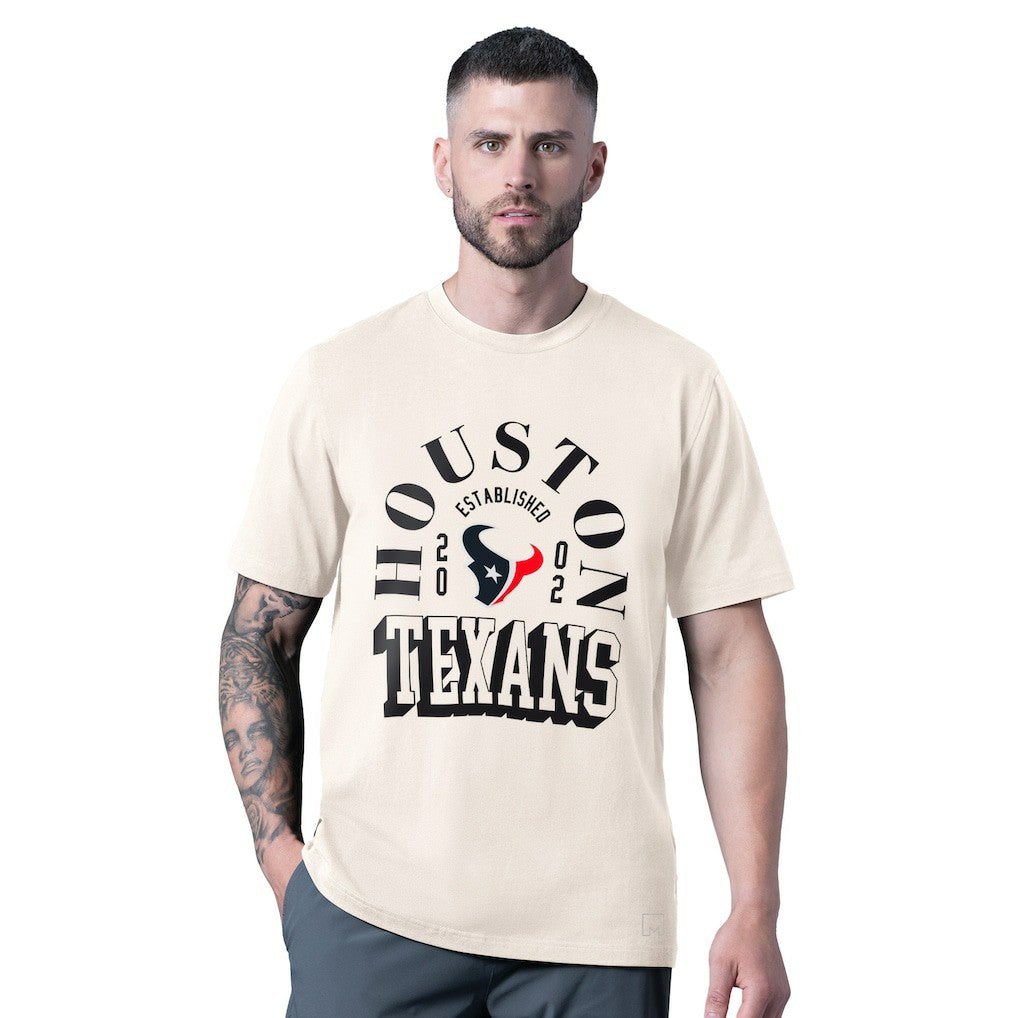 Houston Texans  MSX by Michael Strahan Whiteout Vintage T-Shirt