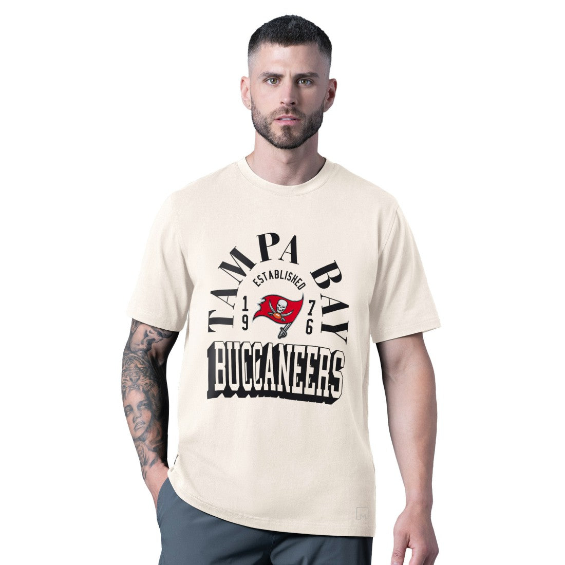 Tampa Bay Buccaneers  MSX by Michael Strahan Whiteout Vintage T-Shirt