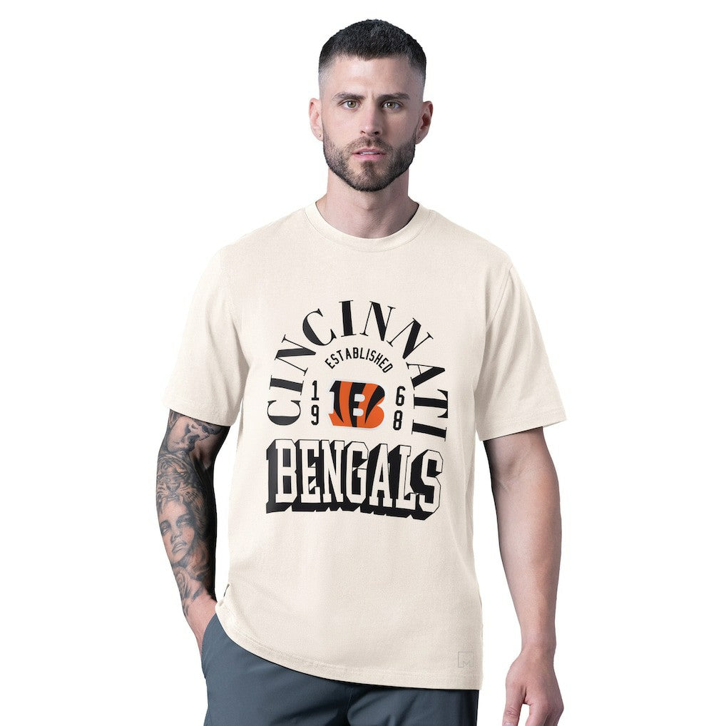 Cincinnati Bengals  MSX by Michael Strahan Whiteout Vintage T-Shirt
