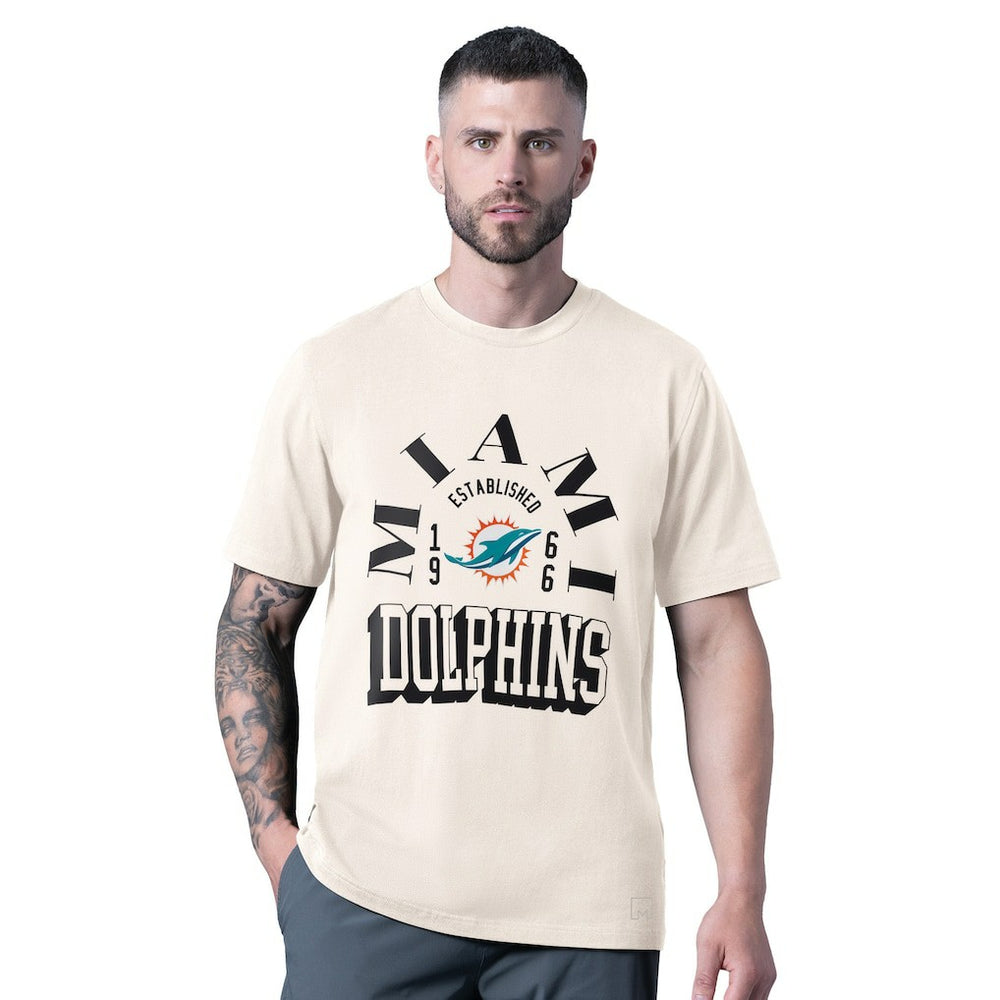 Miami Dolphins  MSX by Michael Strahan Whiteout Vintage T-Shirt