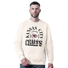 Kansas City Chiefs  MSX by Michael Strahan Whiteout Tri-Blend Sweatshirt