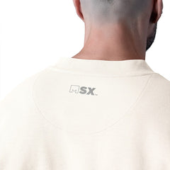 Indianapolis Colts  MSX by Michael Strahan Whiteout Tri-Blend Sweatshirt