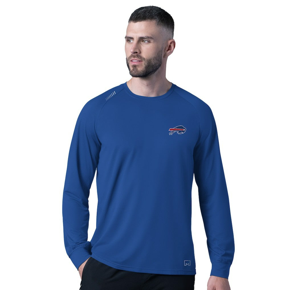 Buffalo Bills  MSX by Michael Strahan Forward Long-Sleeve T-Shirt