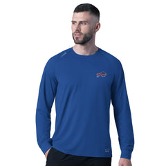Buffalo Bills  MSX by Michael Strahan Forward Long-Sleeve T-Shirt
