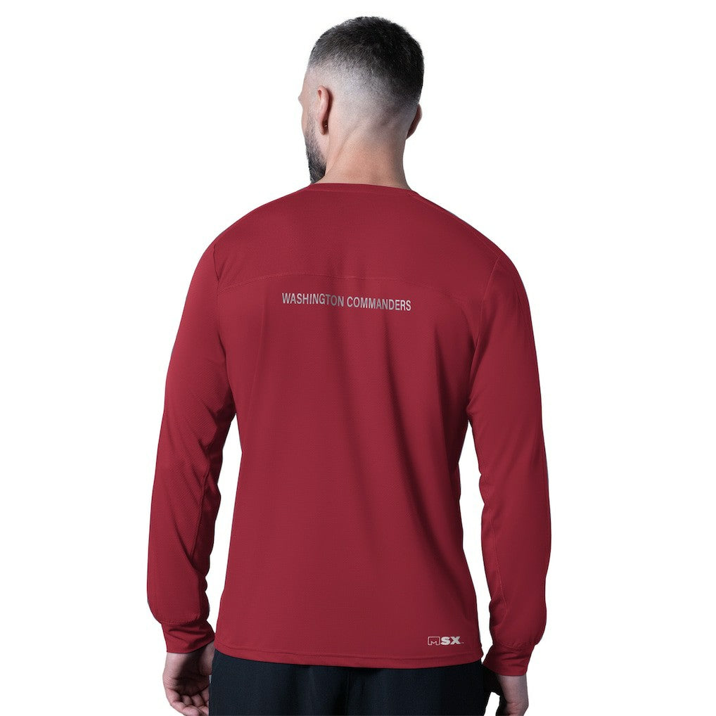 Washington Commanders  MSX by Michael Strahan Forward Long-Sleeve T-Shirt
