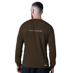 Cleveland Browns  MSX by Michael Strahan Forward Long-Sleeve T-Shirt