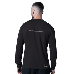 New Orleans Saints  MSX by Michael Strahan Forward Long-Sleeve T-Shirt