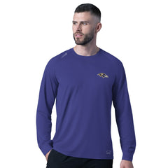 Baltimore Ravens  MSX by Michael Strahan Forward Long-Sleeve T-Shirt