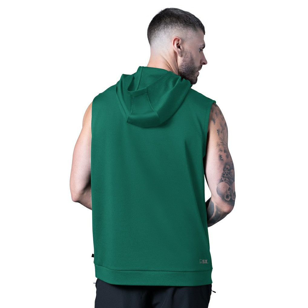 New York Jets  MSX by Michael Strahan Tri-Blend Rebound Sleeveless Hoodie