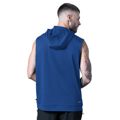 New York Giants  MSX by Michael Strahan Tri-Blend Rebound Sleeveless Hoodie