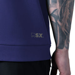 Baltimore Ravens  MSX by Michael Strahan Tri-Blend Rebound Sleeveless Hoodie