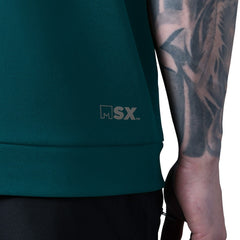 Philadelphia Eagles  MSX by Michael Strahan Tri-Blend Rebound Sleeveless Hoodie