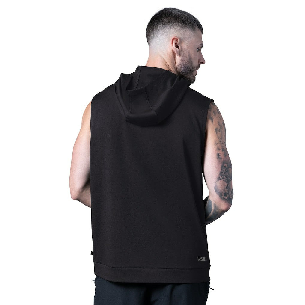 Cincinnati Bengals  MSX by Michael Strahan Tri-Blend Rebound Sleeveless Hoodie