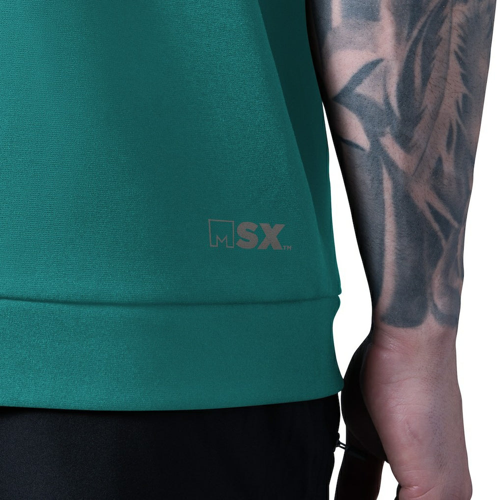 Miami Dolphins  MSX by Michael Strahan Tri-Blend Rebound Sleeveless Hoodie