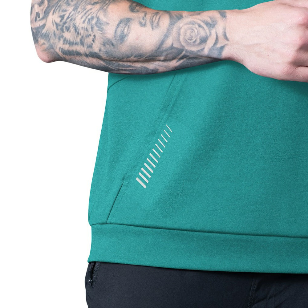 Miami Dolphins  MSX by Michael Strahan Tri-Blend Rebound Sleeveless Hoodie