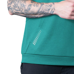 Miami Dolphins  MSX by Michael Strahan Tri-Blend Rebound Sleeveless Hoodie
