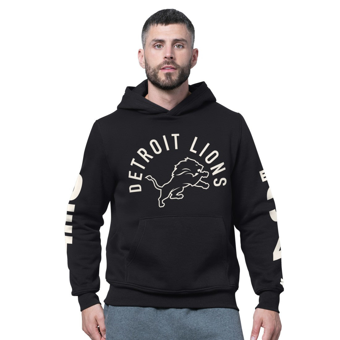 Detroit Lions  Starter Handoff Fleece Hoodie Sweatshirt