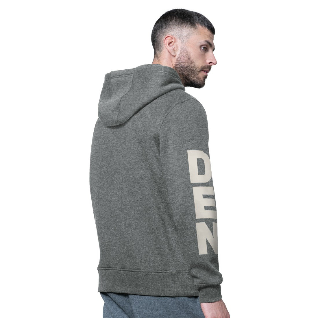 Denver Broncos  Starter Handoff Vintage Logo Fleece Hoodie Sweatshirt