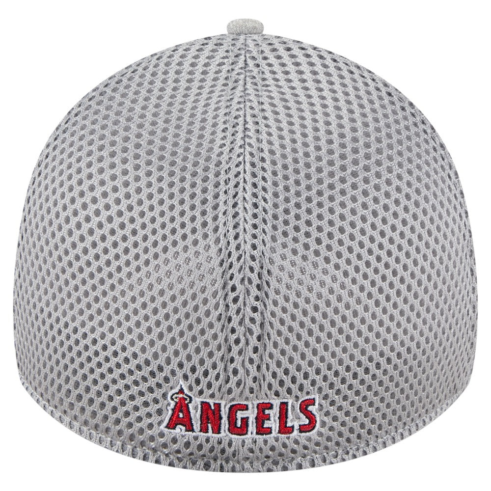 Los Angeles Angels New Era Visor Paint Splatter 39THIRTY Flex Hat | MLB New