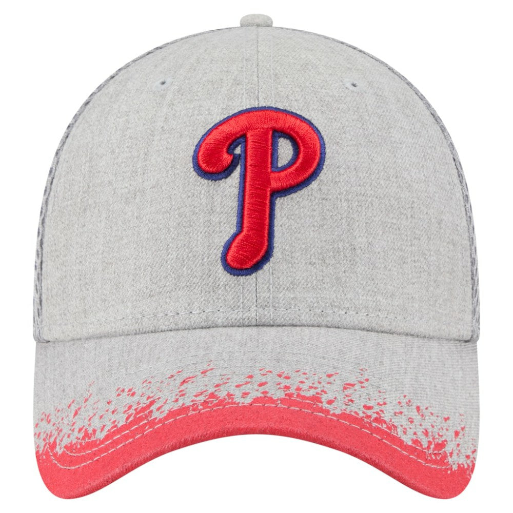Philadelphia Phillies New Era Visor Paint Splatter 39THIRTY Flex Hat | MLB Online