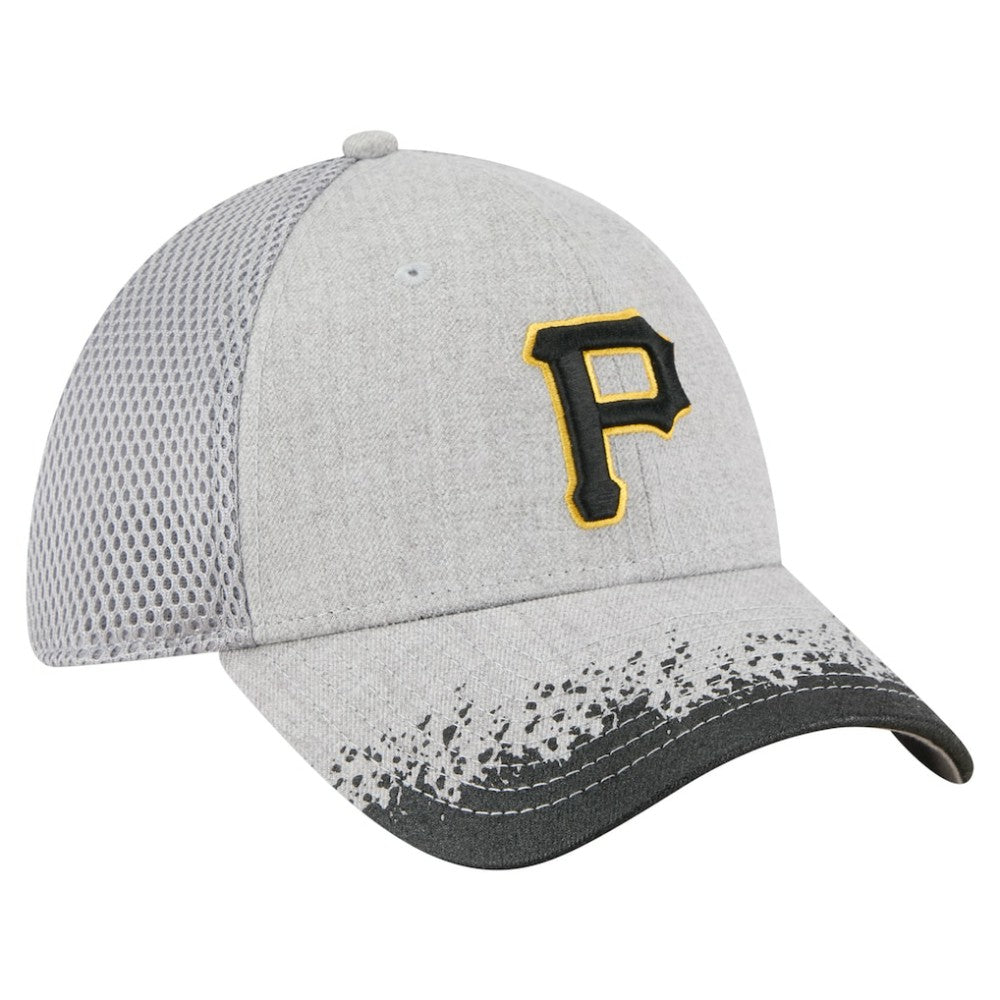 Pittsburgh Pirates New Era Visor Paint Splatter 39THIRTY Flex Hat | MLB On Sale