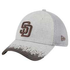 San Diego Padres New Era Visor Paint Splatter 39THIRTY Flex Hat | MLB New