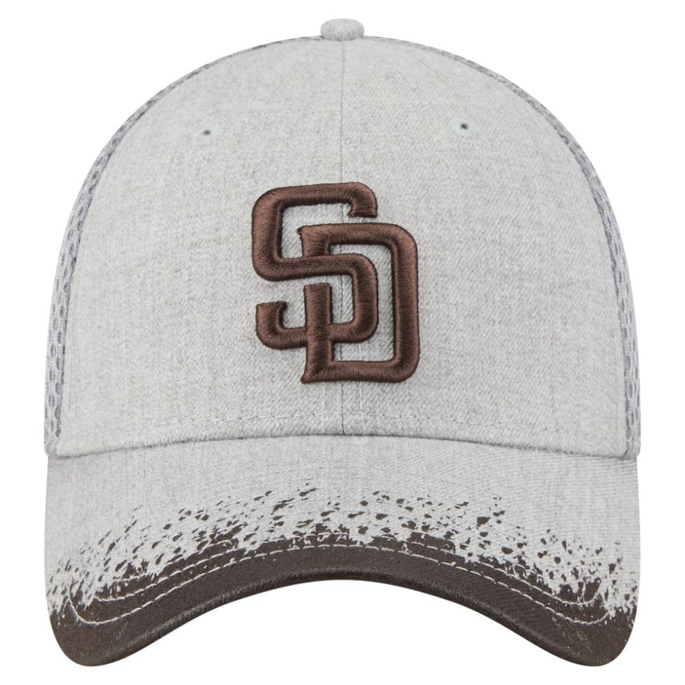 San Diego Padres New Era Visor Paint Splatter 39THIRTY Flex Hat | MLB New
