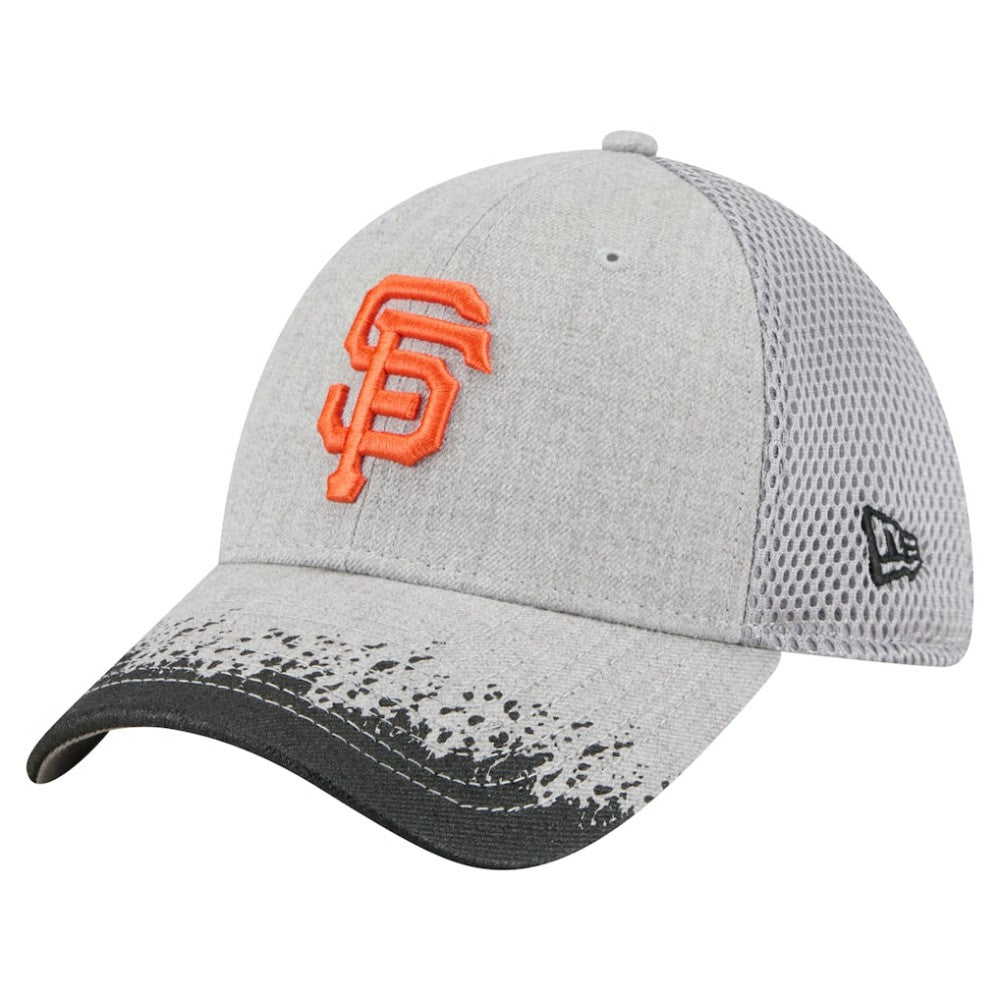 San Francisco Giants New Era Visor Paint Splatter 39THIRTY Flex Hat | MLB Outlet