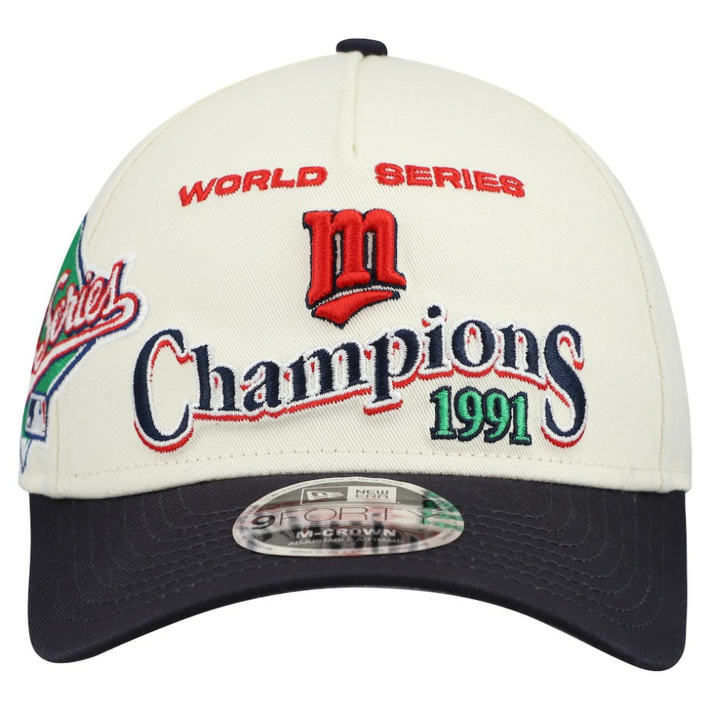 Minnesota Twins New Era World Series 9FORTY M-Crown Adjustable Hat | MLB For sale