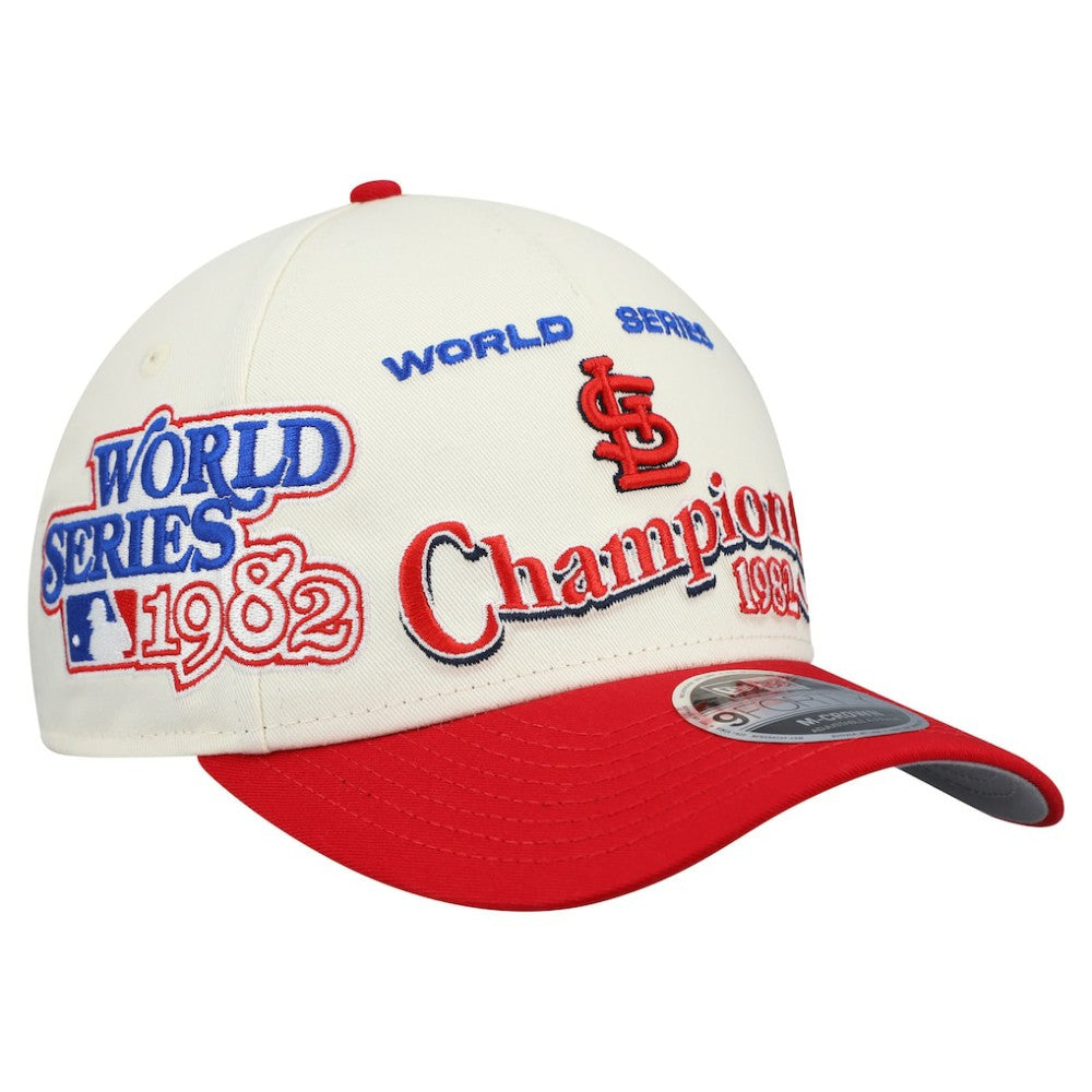 St. Louis Cardinals New Era World Series 9FORTY M-Crown Adjustable Hat | MLB On Sale