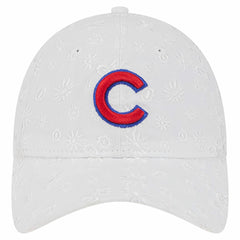 Chicago Cubs New Era Women's Floral Mesh 9TWENTY Adjustable Hat | MLB Online