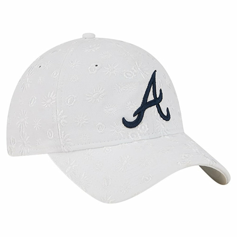Atlanta Braves New Era Women's Floral Mesh 9TWENTY Adjustable Hat | MLB US
