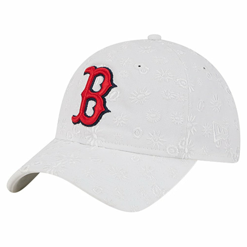 Boston Red Sox New Era Women's Floral Mesh 9TWENTY Adjustable Hat | MLB Outlet