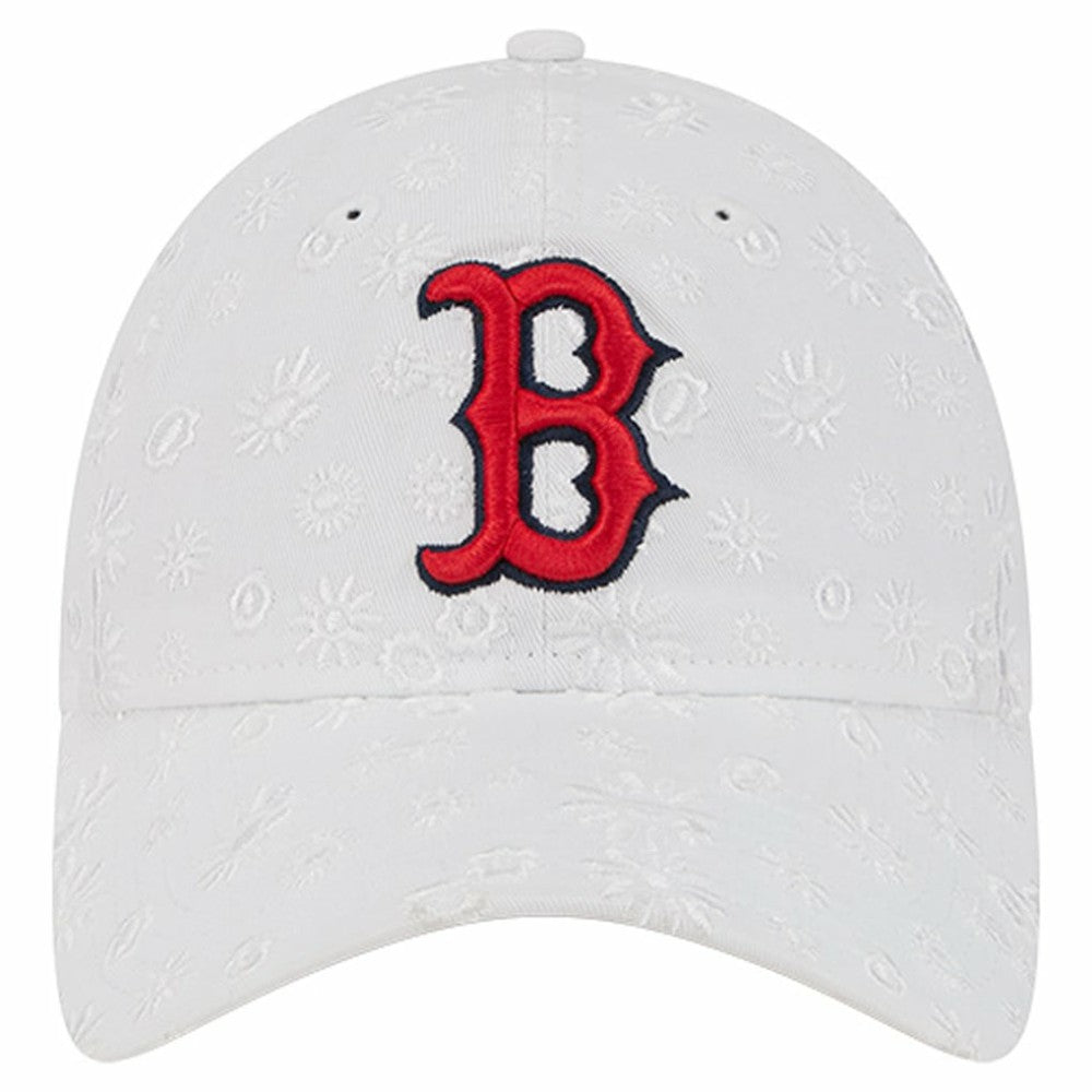 Boston Red Sox New Era Women's Floral Mesh 9TWENTY Adjustable Hat | MLB Outlet