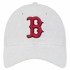 Boston Red Sox New Era Women's Floral Mesh 9TWENTY Adjustable Hat | MLB Outlet