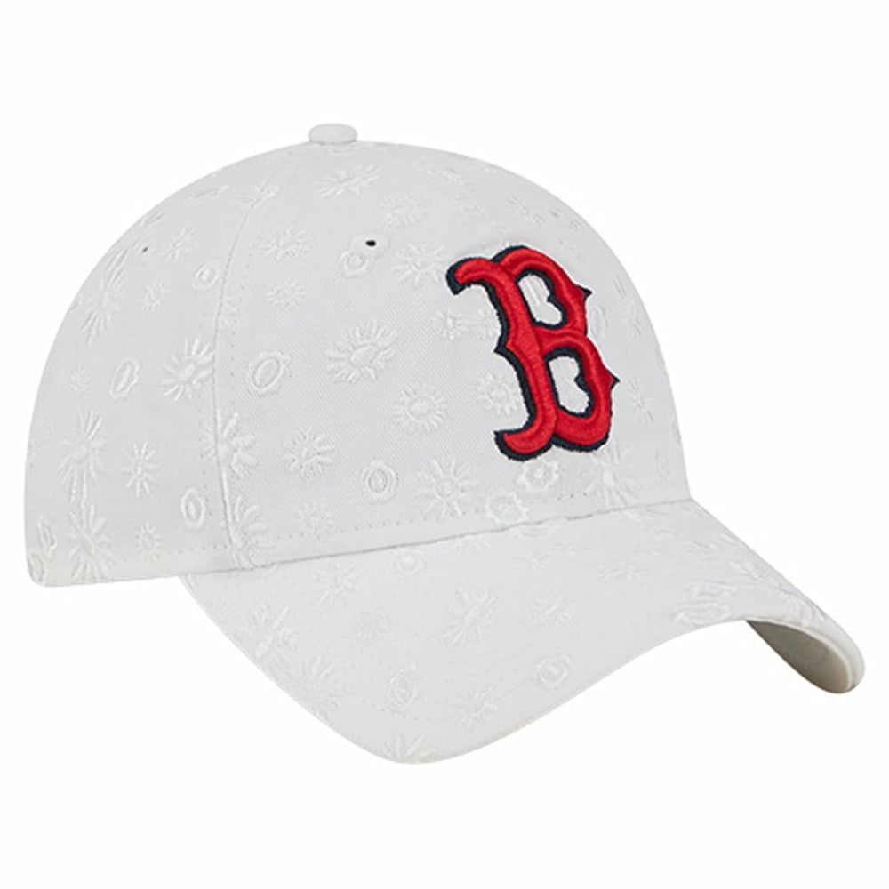 Boston Red Sox New Era Women's Floral Mesh 9TWENTY Adjustable Hat | MLB Outlet