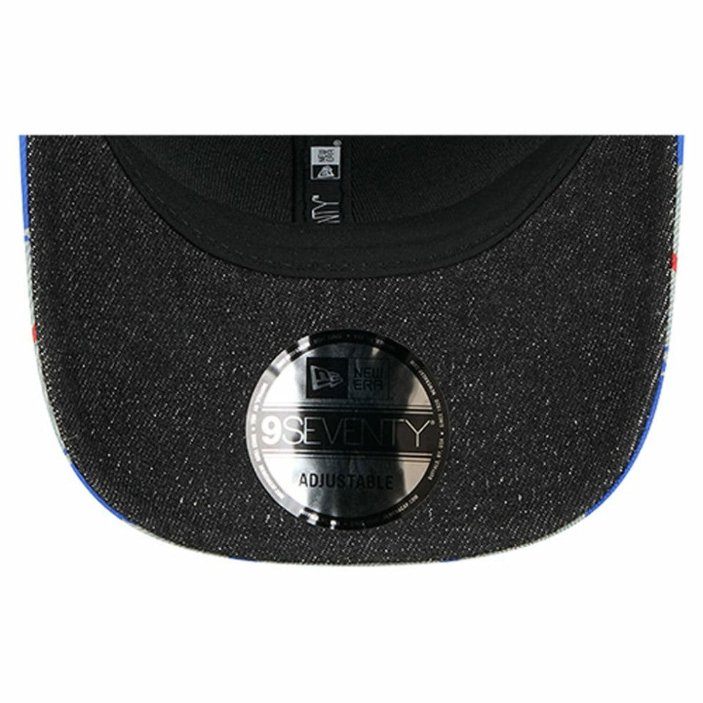 Chicago Cubs New Era Aztec Denim 9SEVENTY Adjustable Hat | MLB Outlet