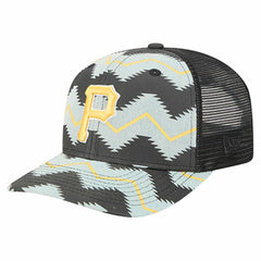 Pittsburgh Pirates New Era Aztec Denim 9SEVENTY Adjustable Hat | MLB Shop