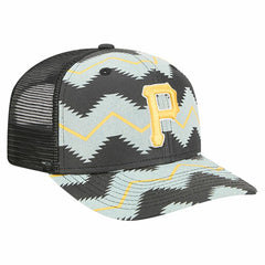 Pittsburgh Pirates New Era Aztec Denim 9SEVENTY Adjustable Hat | MLB Shop