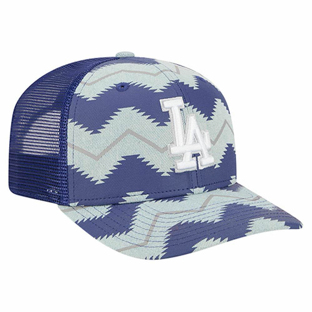 Los Angeles Dodgers New Era Aztec Denim 9SEVENTY Adjustable Hat | MLB Near me