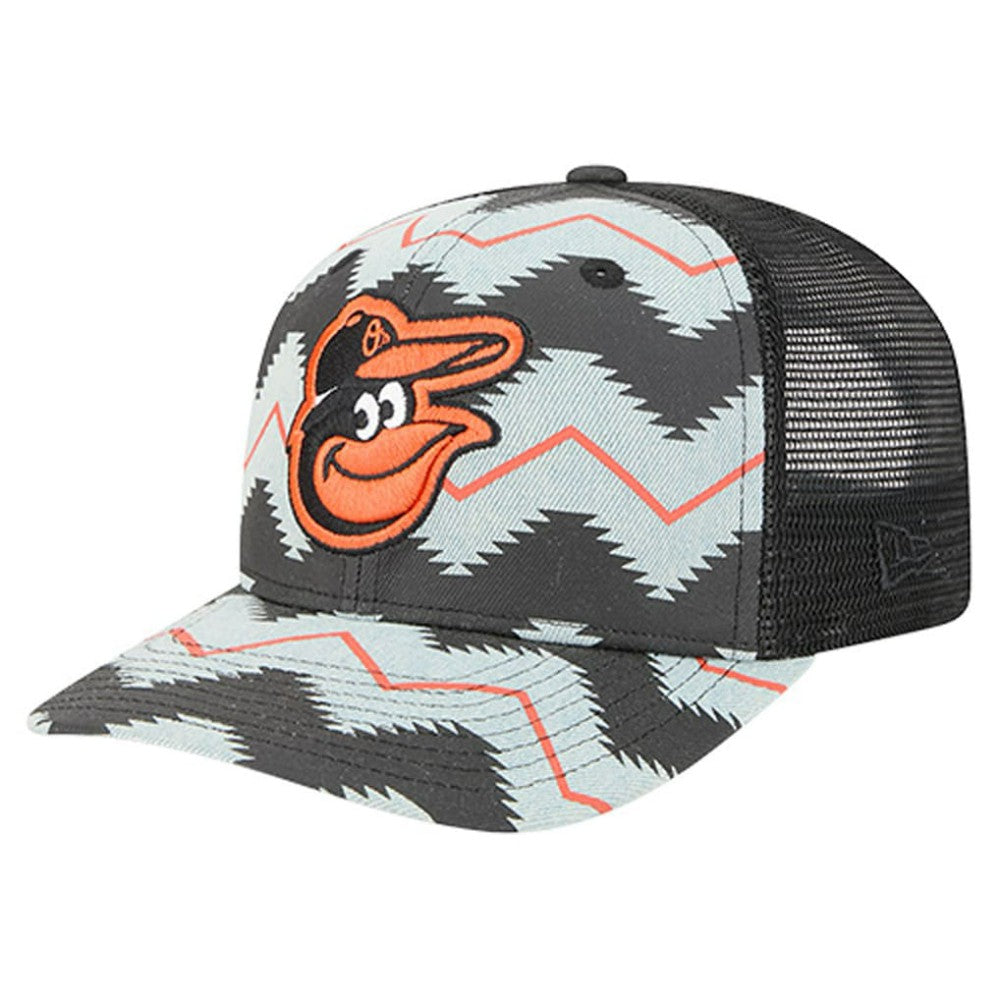 Baltimore Orioles New Era Aztec Denim 9SEVENTY Adjustable Hat | MLB For sale